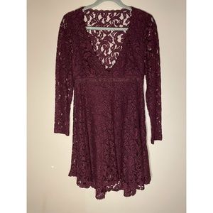 Clavin Klein Lace Mini Dress